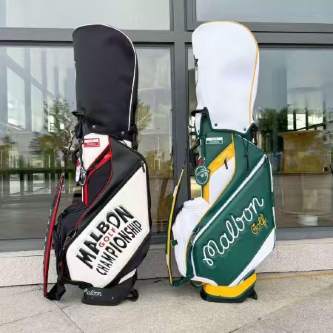Malbon golf ゴルフ バッグ キャディバッグ スタンド型バッグ