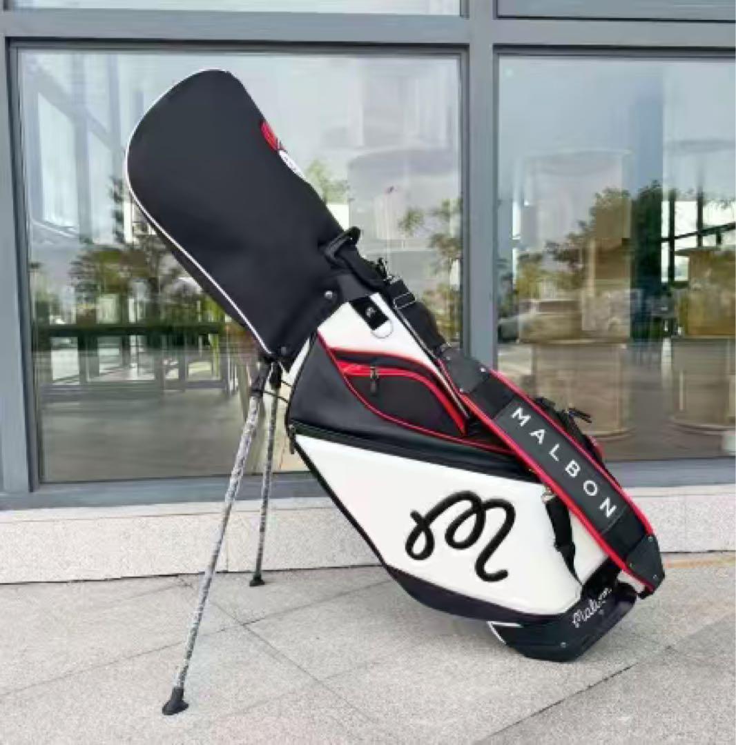 Malbon golf ゴルフ バッグ キャディバッグ スタンド型バッグ