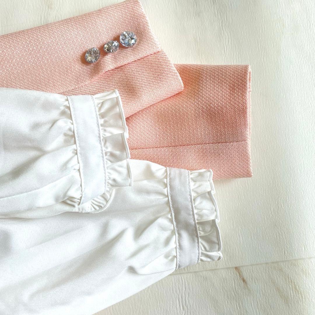 春＊ピンク アンサンブル＊フォーマル 120 入学 卒園 ランドセル女の子