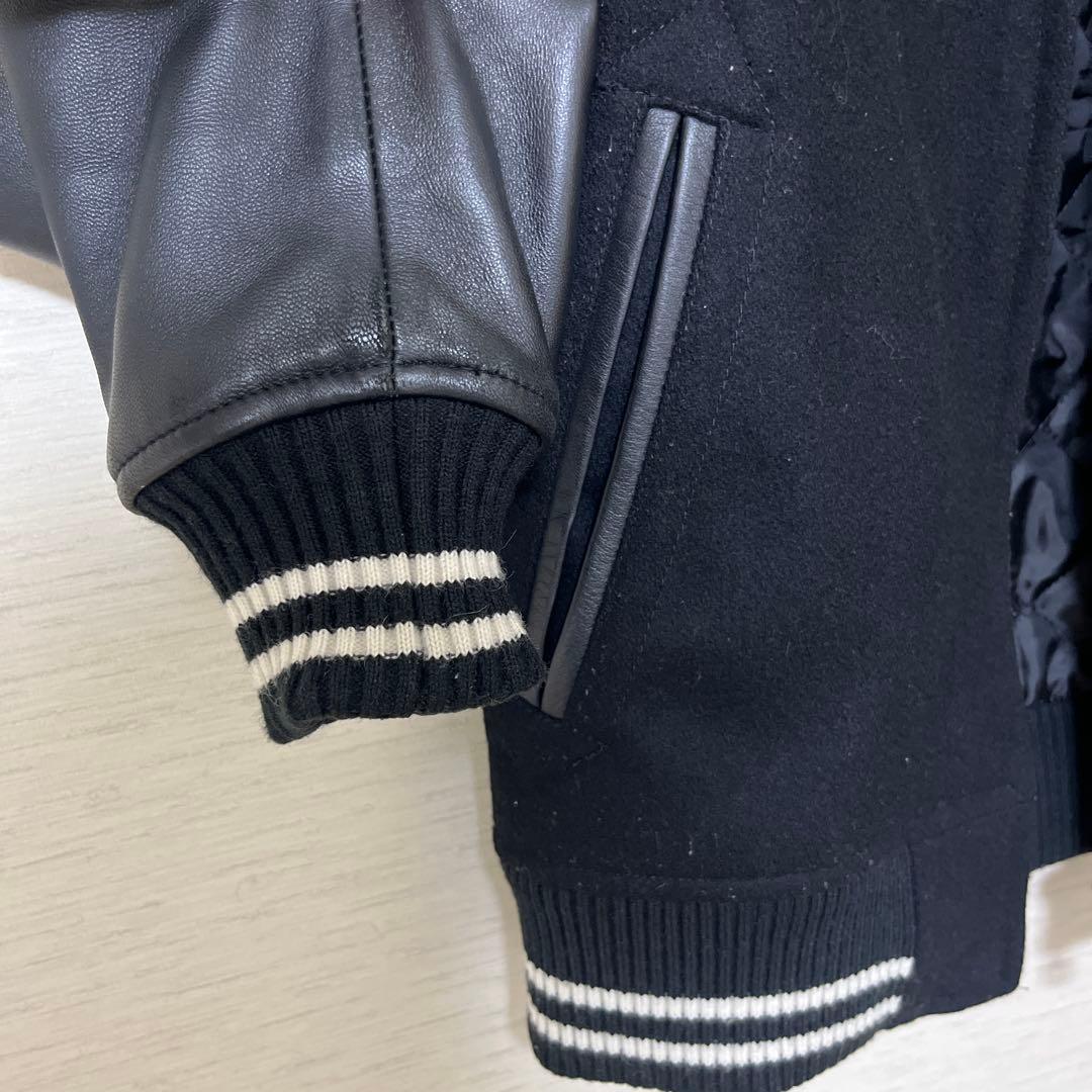 The DUFFER of St.E ラムレザー スタジャン S