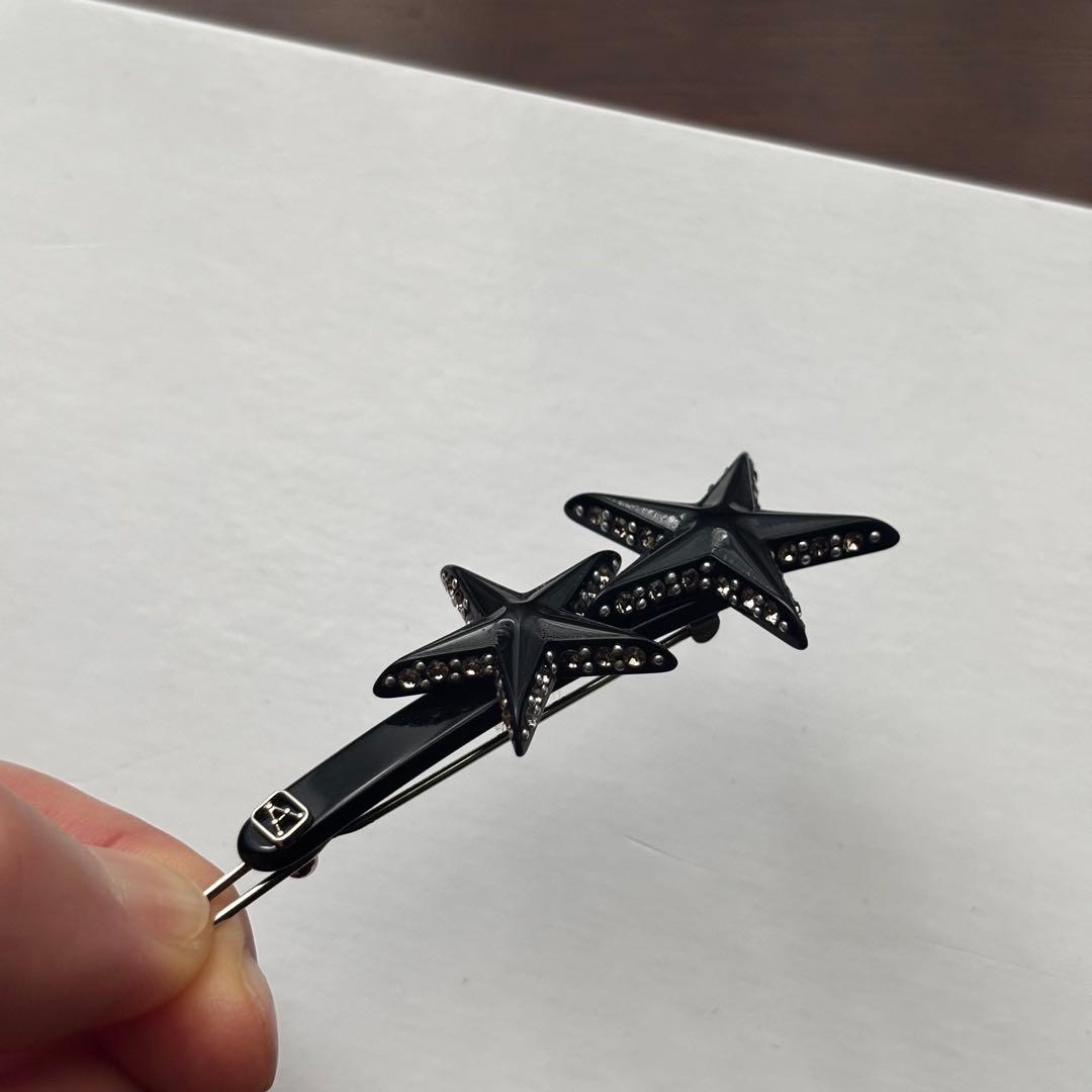 アレクサンドルドゥパリ　ボールピン　スター　星　ブラック　黒　ピン