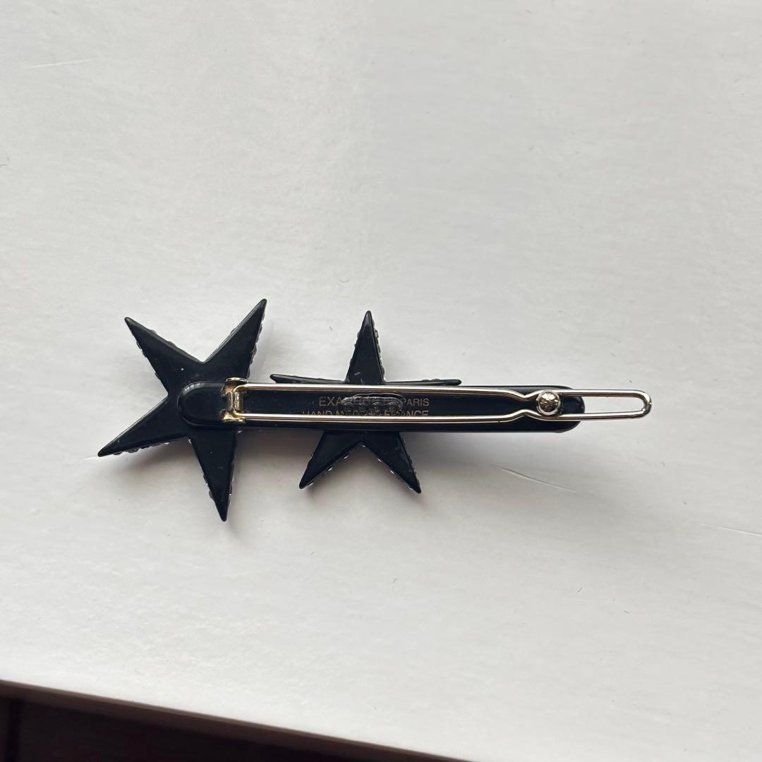 アレクサンドルドゥパリ　ボールピン　スター　星　ブラック　黒　ピン