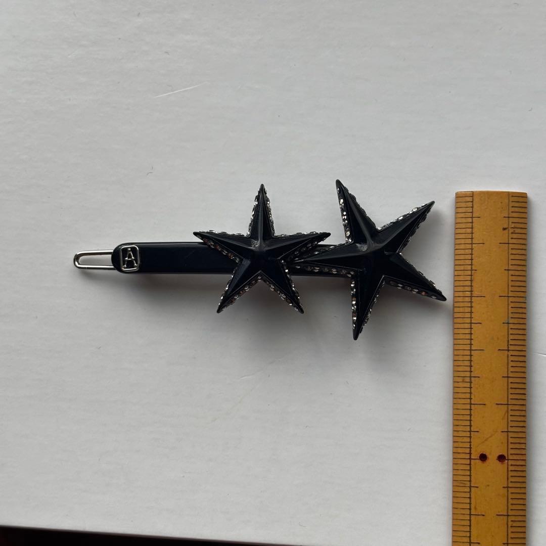 アレクサンドルドゥパリ　ボールピン　スター　星　ブラック　黒　ピン