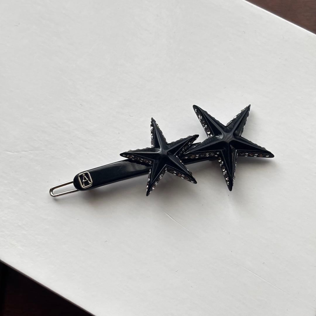 アレクサンドルドゥパリ　ボールピン　スター　星　ブラック　黒　ピン