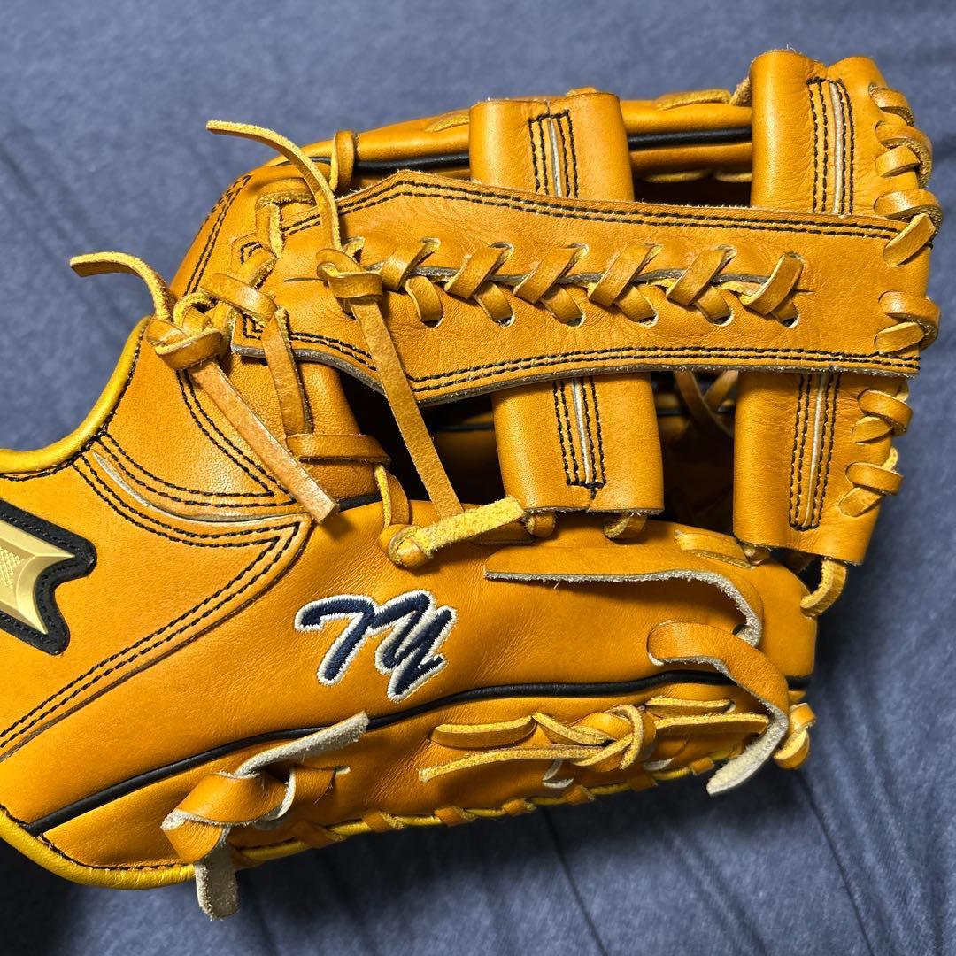 【即戦力】SSK 軟式オーダーグラブ 内野手用　ライトオレンジ　最終値下げ中