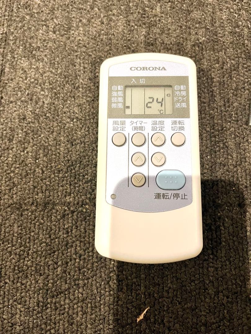 2022年製　コロナ窓用エアコン 冷房4～6畳　ルームエアコンCW-F1622R