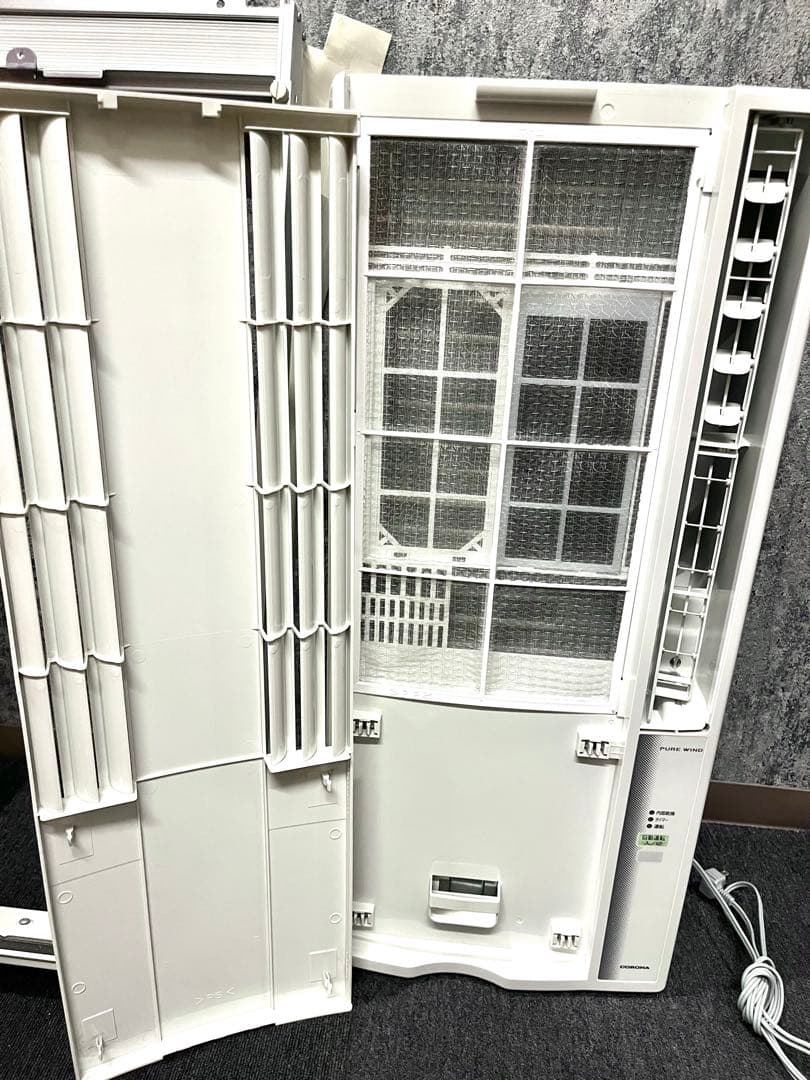 2022年製　コロナ窓用エアコン 冷房4～6畳　ルームエアコンCW-F1622R