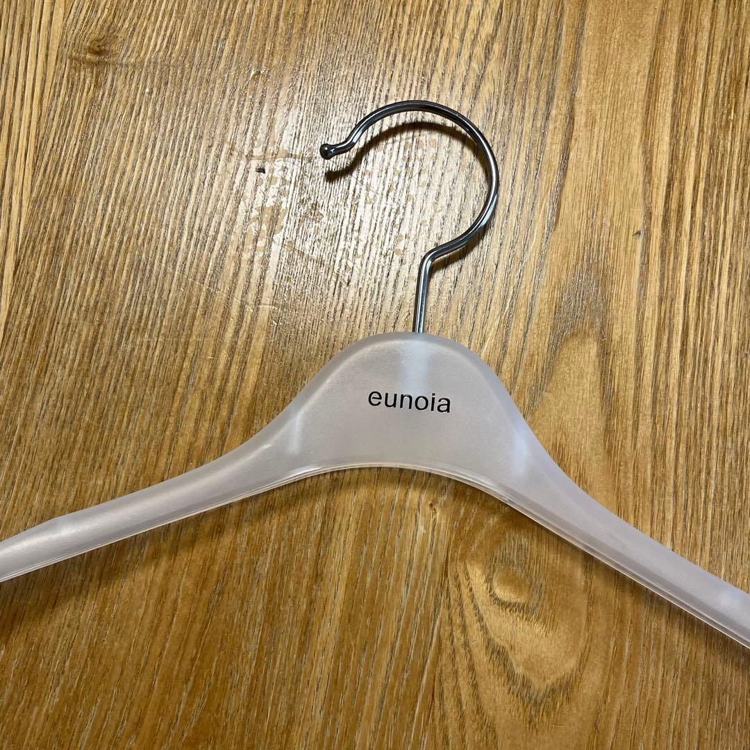 新品タグ付き eunoia ユノイア 2WAY パディングジャケット ブラック