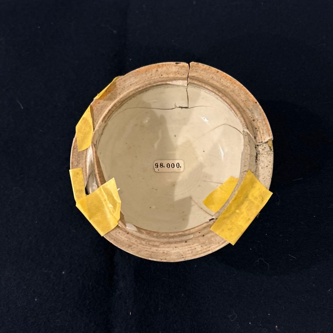 P*k様 古伊万里？　蓋付き　割れてます　金継ぎ用に