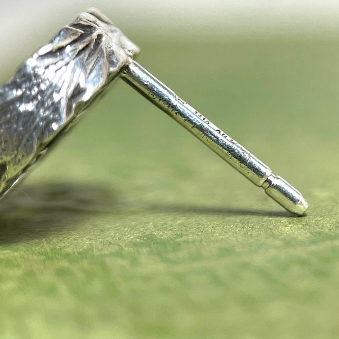 GUCCIグッチ インターロッキングGGピアス片耳　燻　メンズ/レディース