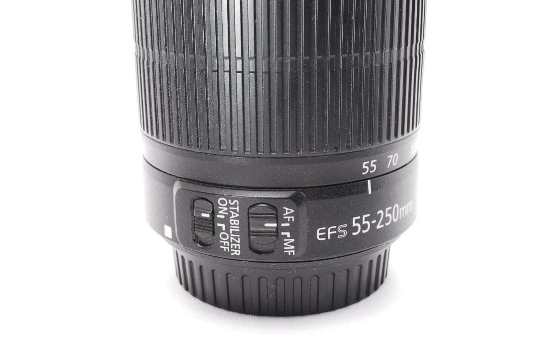 手ぶれ補正あり✨　Canon EF-S 55-250mm IS Ⅱ 望遠レンズ
