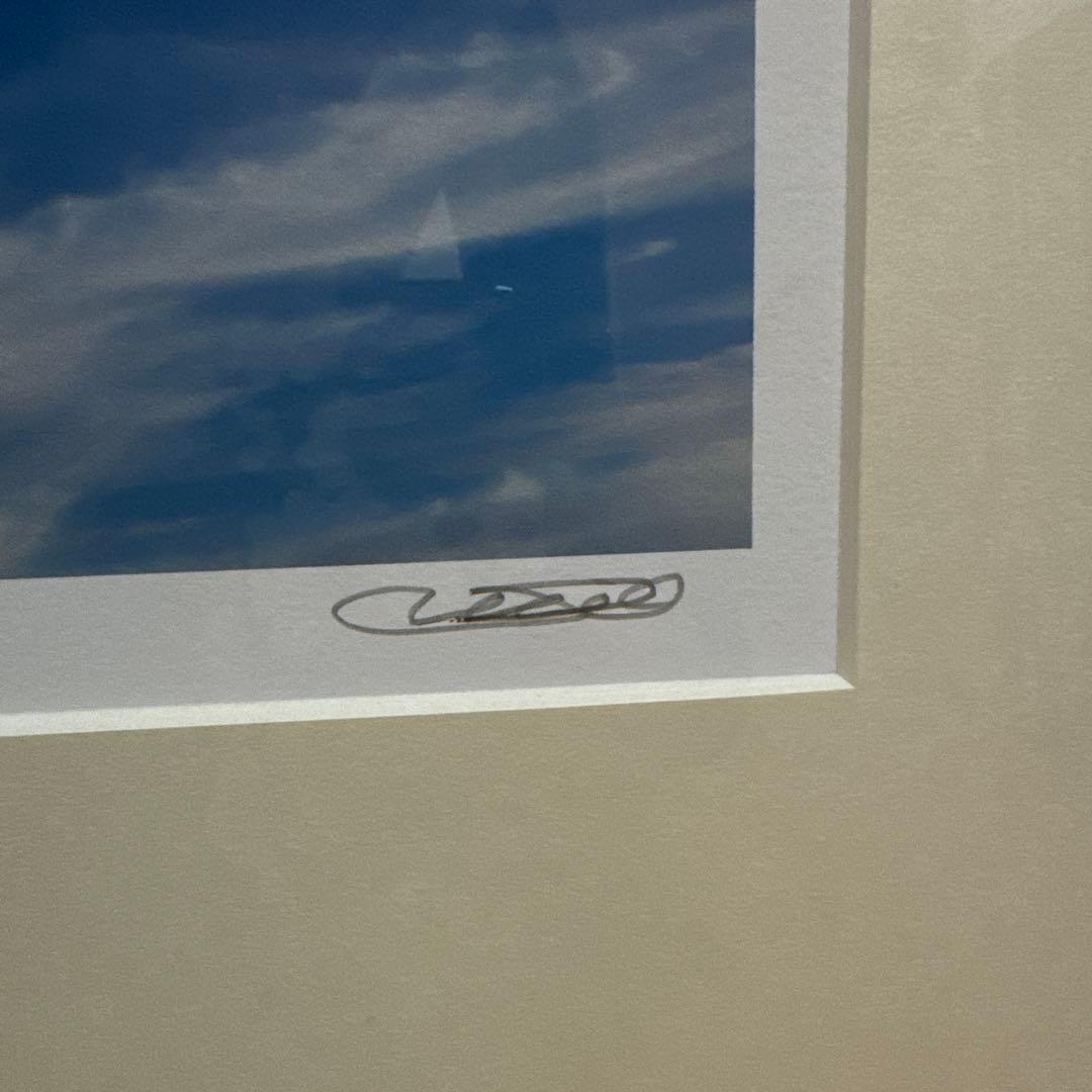 HABU(羽部恒雄) 飛翔する雲 61.5×74cm