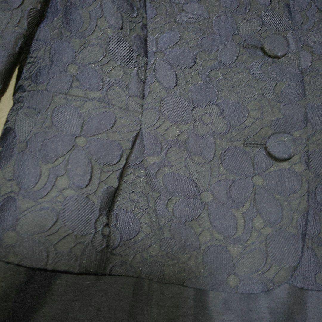 美品★東京ソワールRifanne ネイビー ワンピース ジャケット