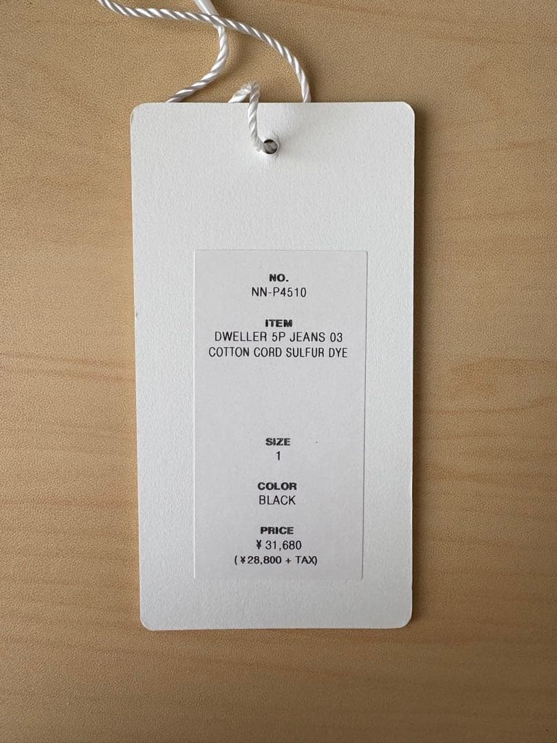nonnative ノンネイティブ DWELLER 5P JEANS 03