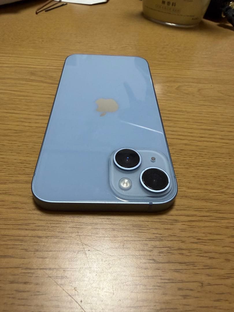iPhone14 128GB ブルー 最大容量83% 値段交渉できます
