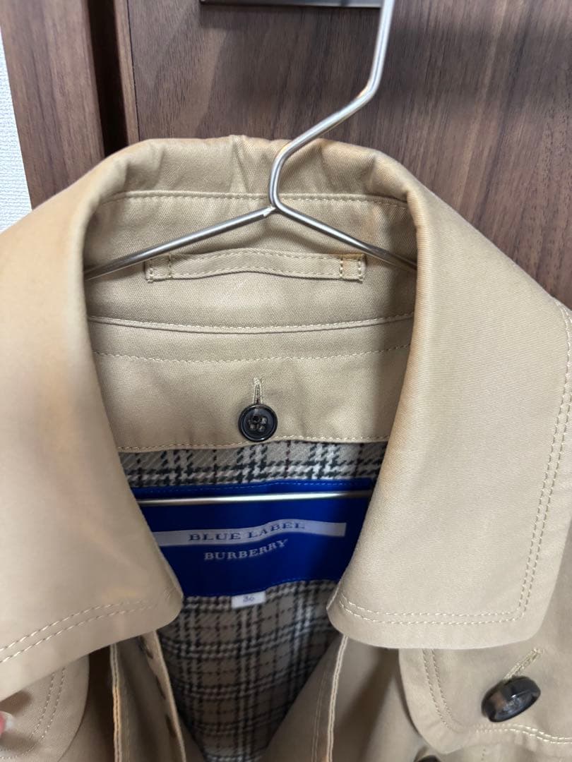 10/31迄　バーバリーブルーレーベル トレンチコート 36