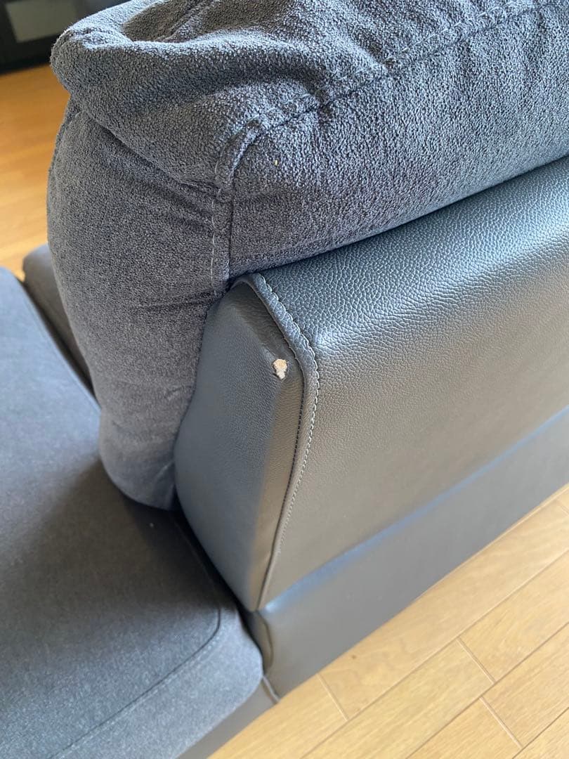 ニトリ　コーナーソファ　ウォール3KD