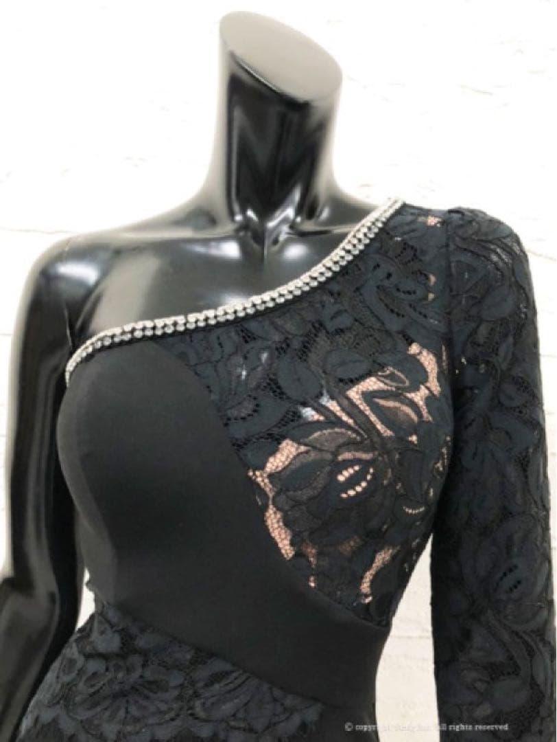 Andy x sugar ブラックレースドレス