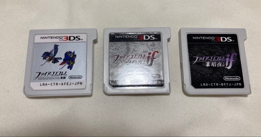 ファイアーエムブレム if 白夜王国・暗夜王国・覚醒　3本セット