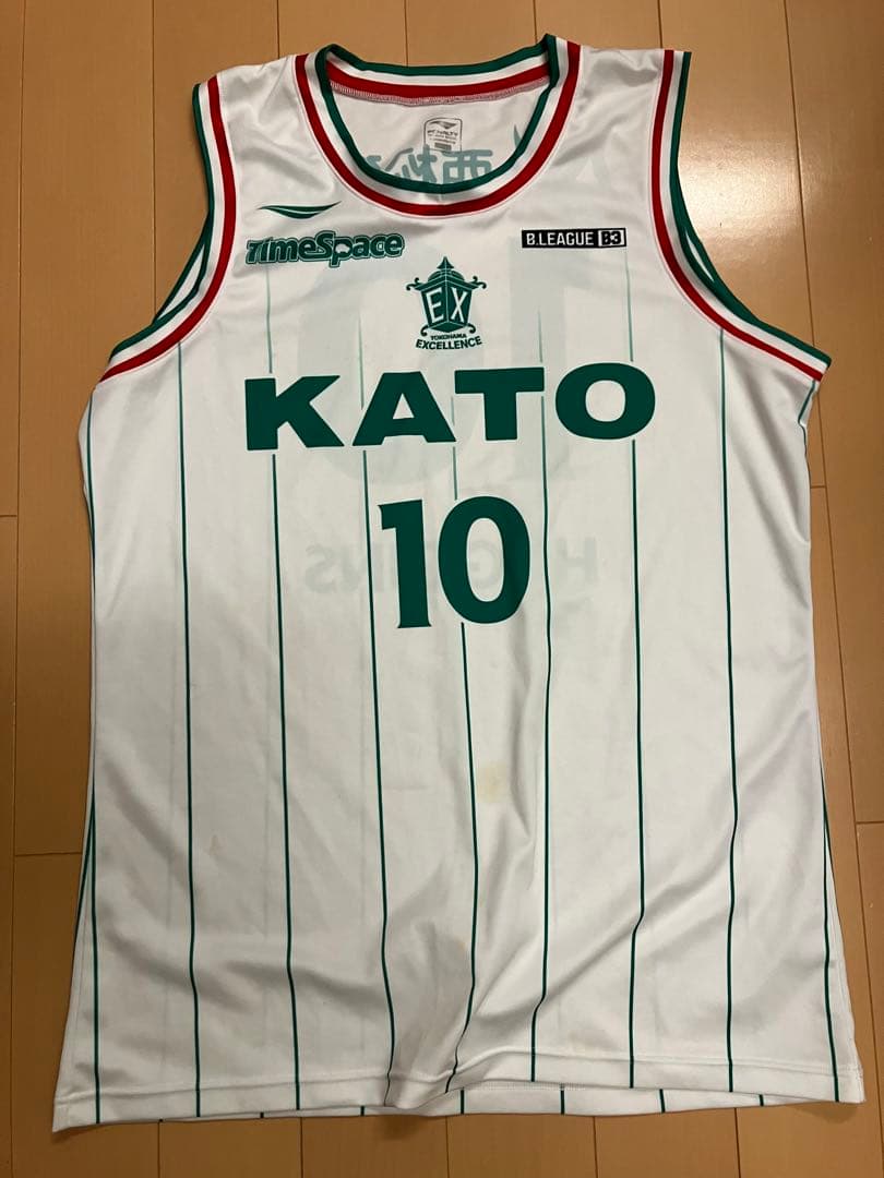 ハギンズ　横浜エクセレンス　オーセンティック　ユニフォーム　Bリーグ　B3