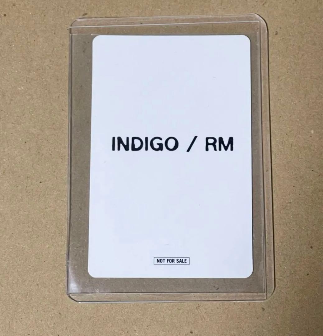 BTS 防弾少年団　RM ナムジュン　INDIGO BOOK EDITION