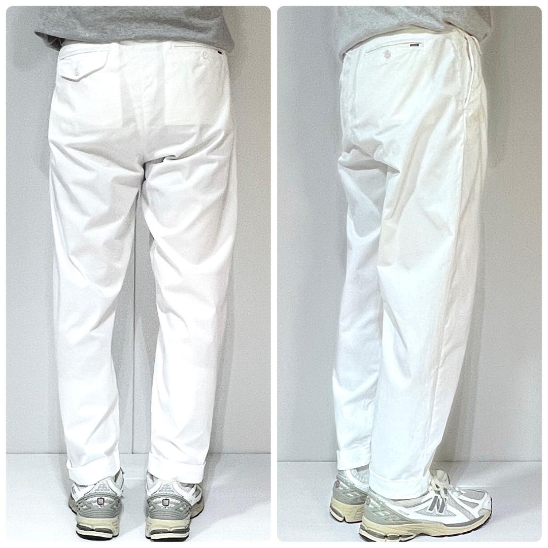 ポロラルフローレン W34 L30 ワンタック チノパン ホワイト WYNTON