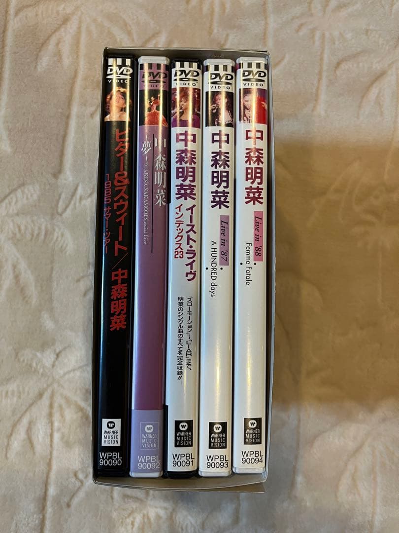 中森明菜　DVD コレクション