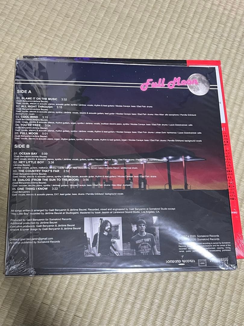 未使用・新品　フレンチ・ディスコ・AOR 人気アナログLPレコード２枚セット