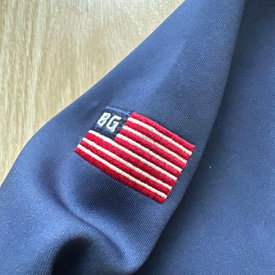 BRIEFING ネイビーパーカー　フード付き　レディース