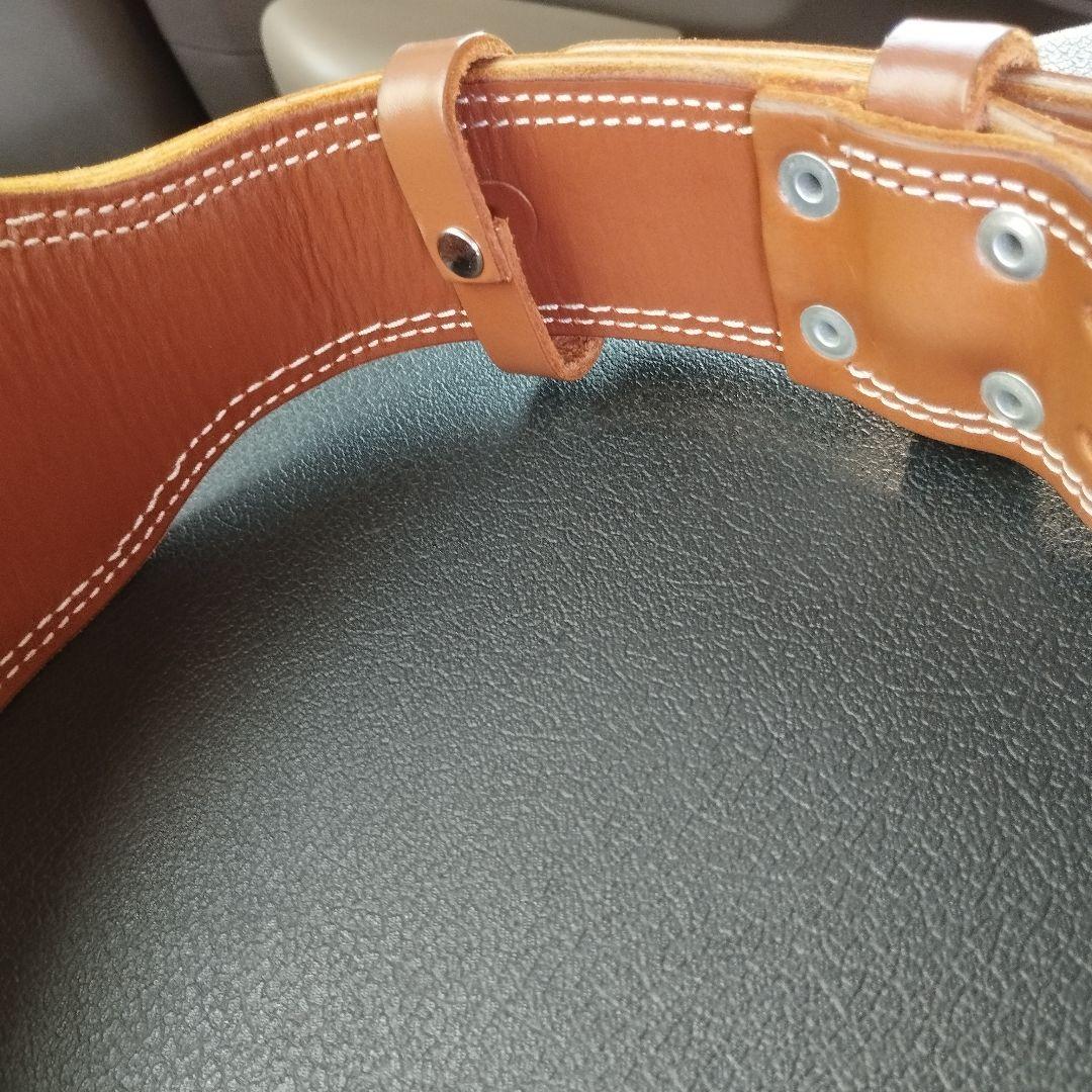 ゴールドジム プロレザーベルト Lサイズ