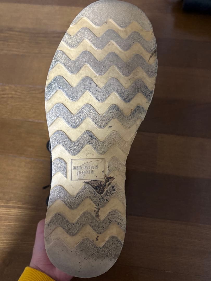 RED WING アイリッシュセッター黒71/2Ｄ犬タグ