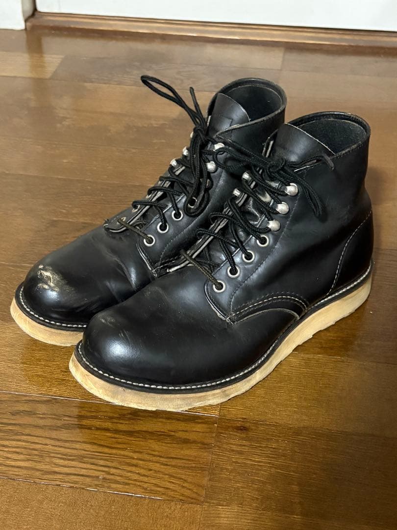 RED WING アイリッシュセッター黒71/2Ｄ犬タグ