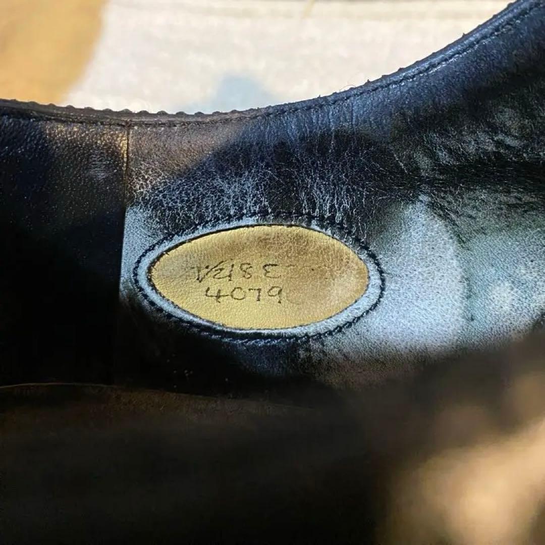 Edward Green エドワードグリーン セミブローグシューズ ブラック