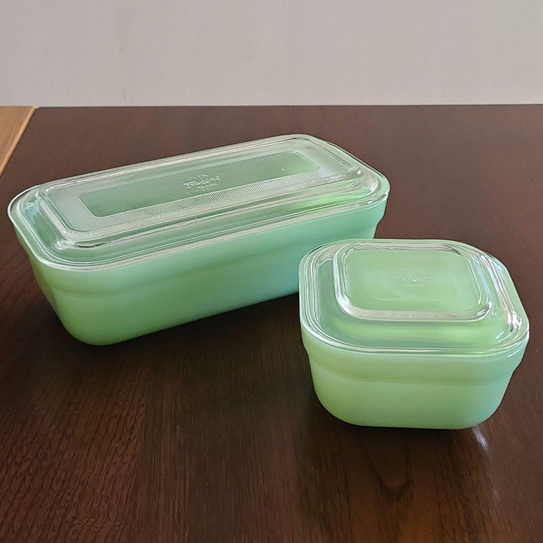 Fire-King ファイヤーキング ジェダイ レフリジレーター 2個