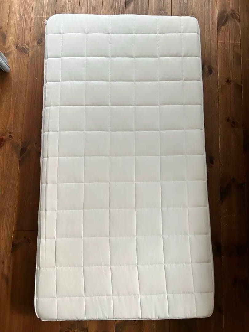 三つ折り　ポリエチレンノンコイルマットレス・セミダブル　無印良品