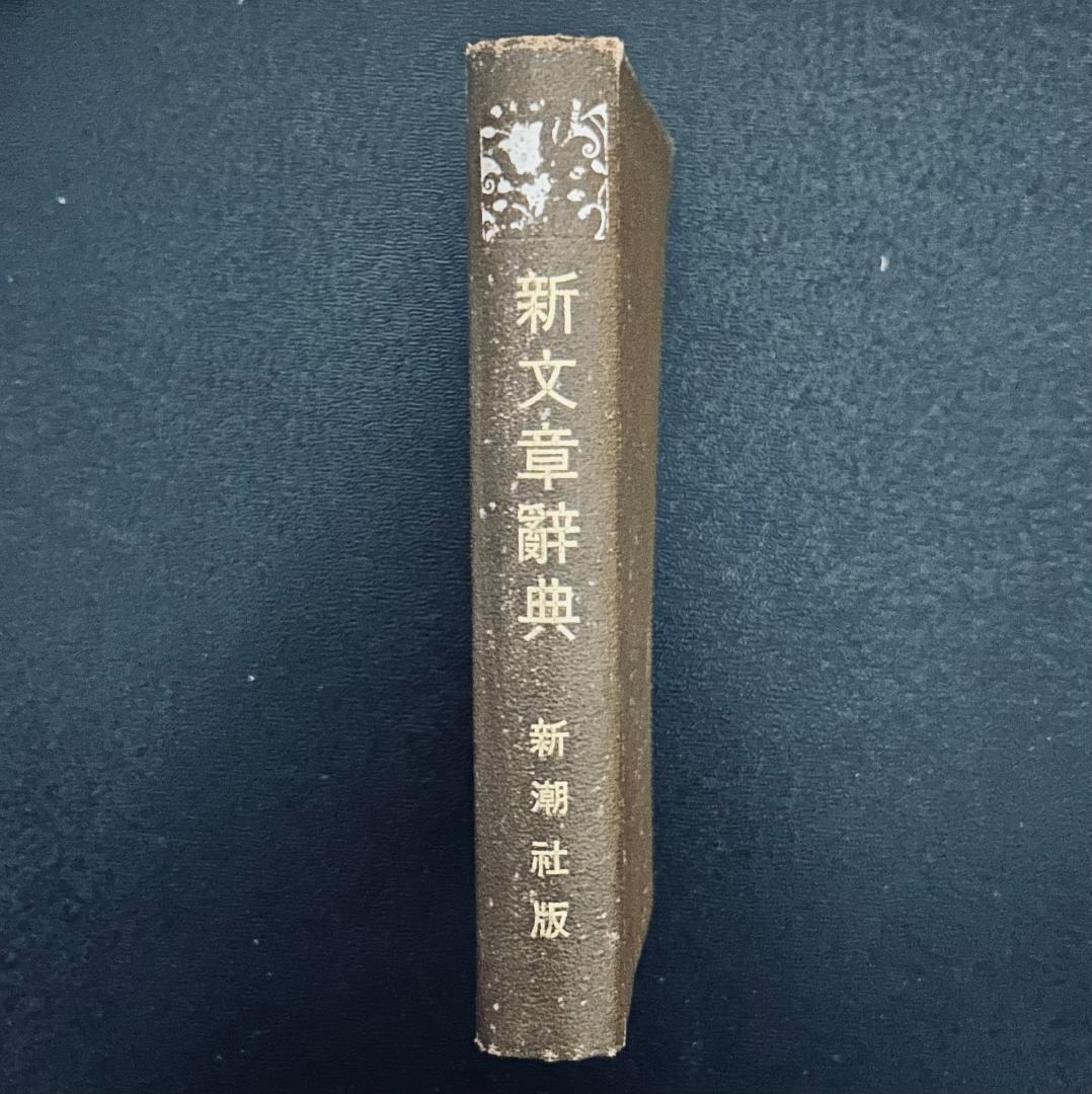 新文章辞典 新潮社　大正15年発行