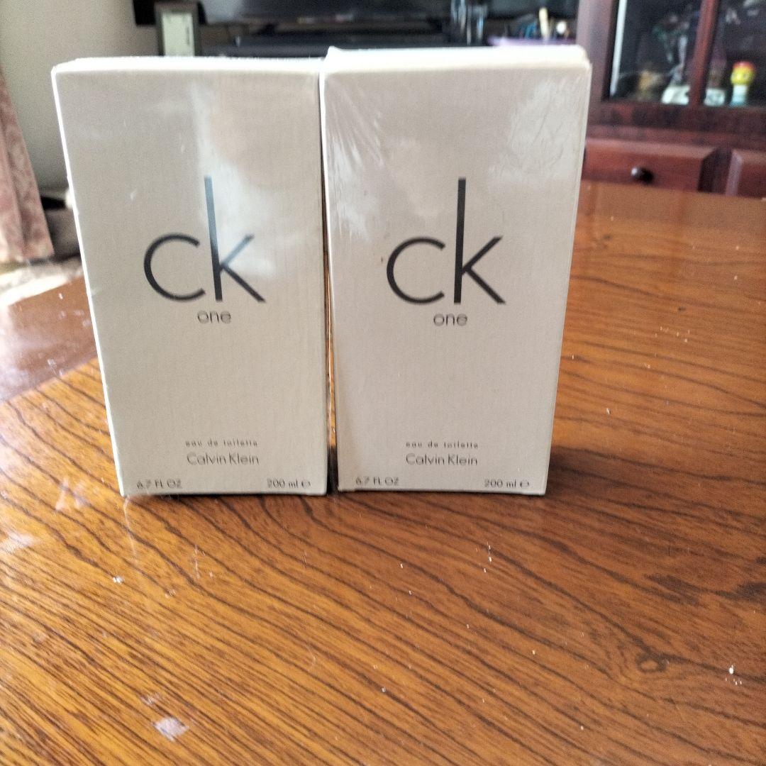 カルバンクラインCK1200ml２本セット