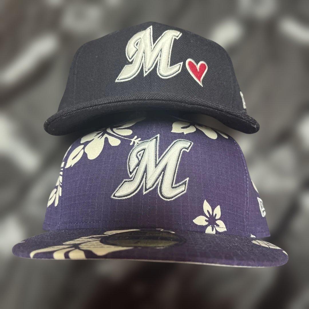 希少　千葉ロッテマリーンズ　ニューエラ　セット