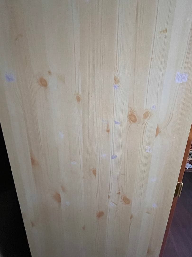 木製 クローゼット 2ドア ナチュラルウッド 洋服タンス 収納家具