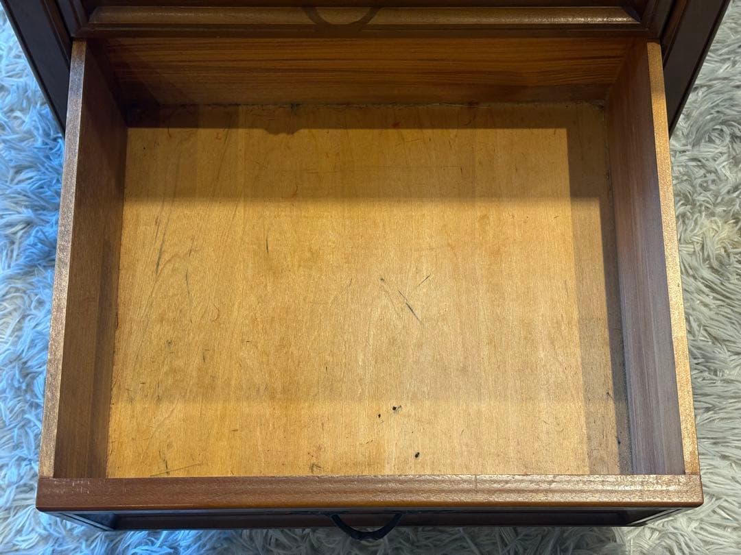 アンティーク ビンテージ 電話台 FAX台 キャビネット チェスト G