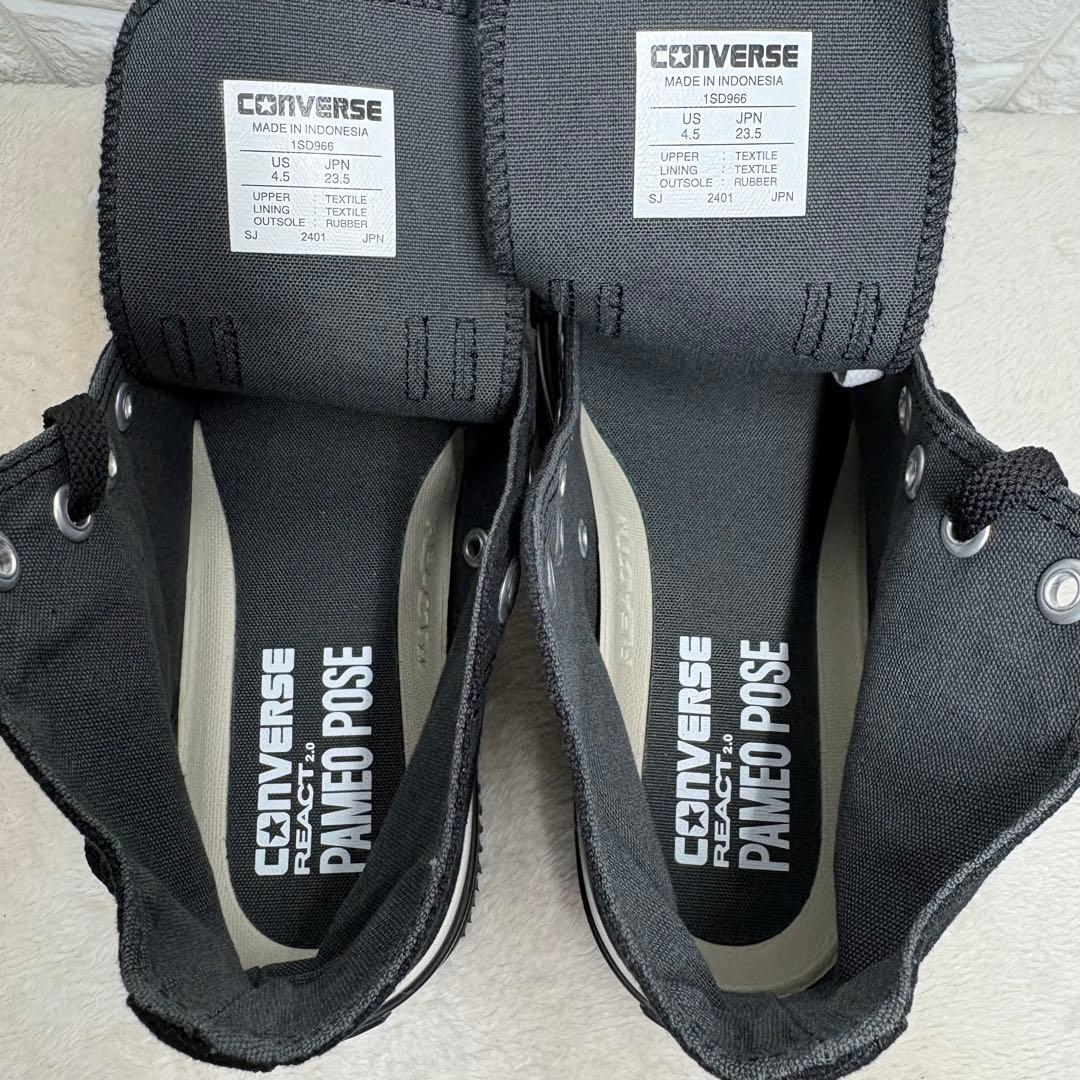 【新品未使用】 CONVERSE ×PAMEO POSE 厚底 23.5