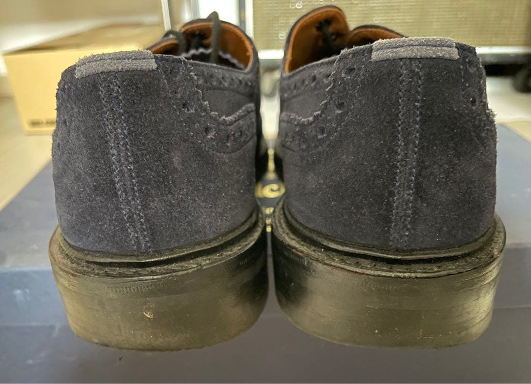 【値下げしました】トリッカーズ　バートン スウェード UK8