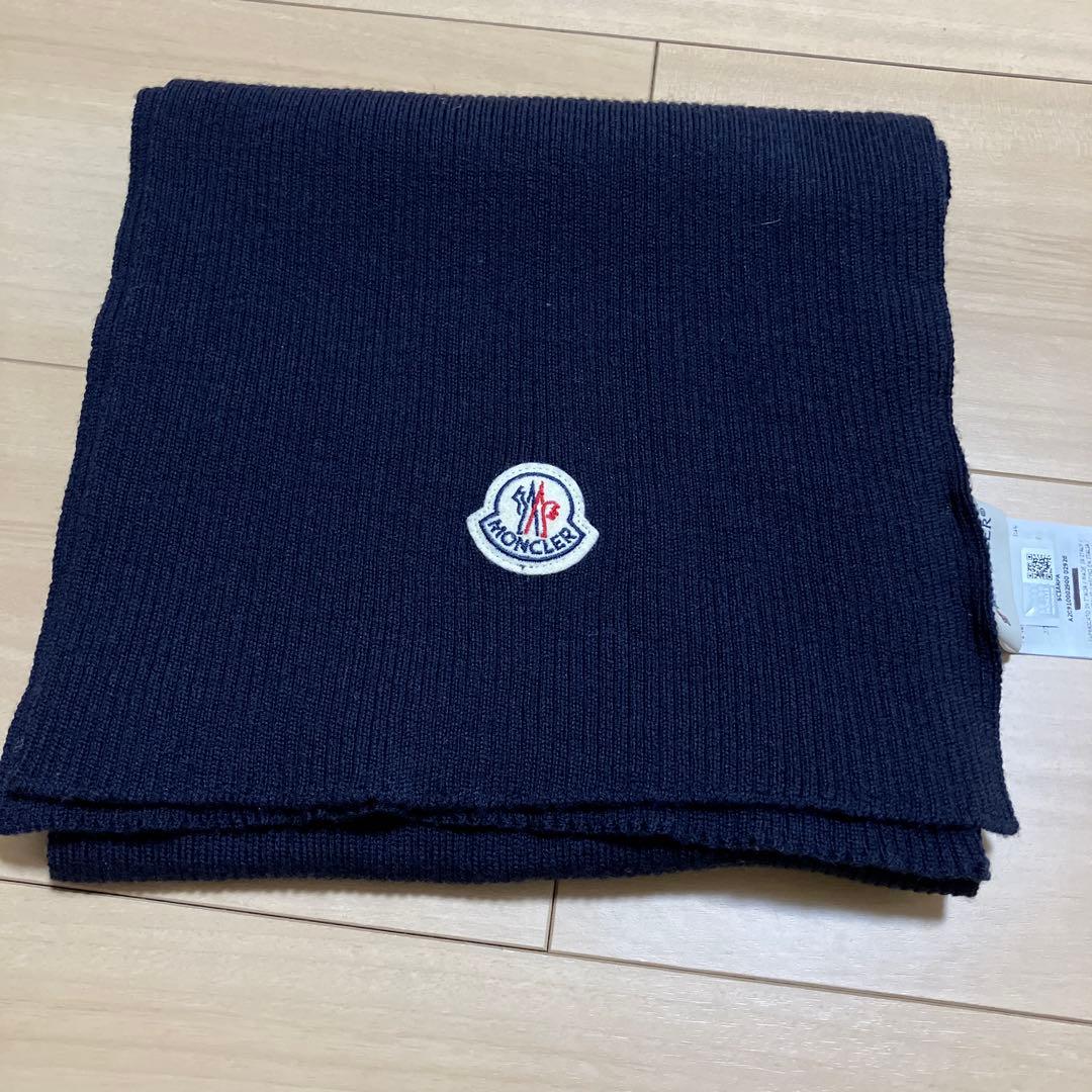 MONCLER　モンクレール　マフラー　ストール　ネイビー