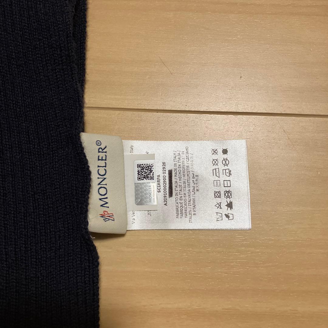 MONCLER　モンクレール　マフラー　ストール　ネイビー