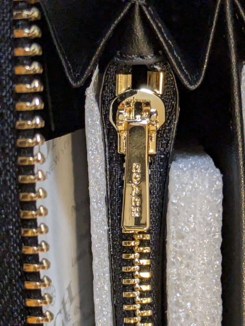 新品♥未使用 COACH C4452 IMAA8 長財布 ブラウン×ブラック