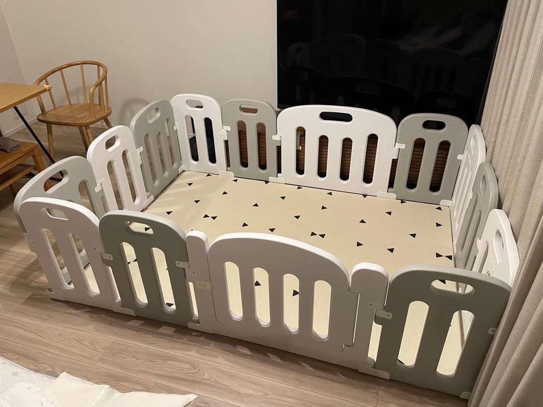 ベビーサークル 扉付き 200×140 大阪熊 okuma