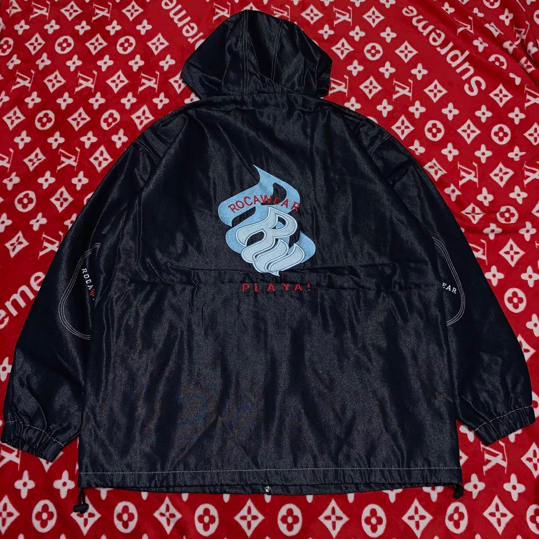 ROCAWEAR 希少　デニムジャケット　hiphop bboy b系　y2k