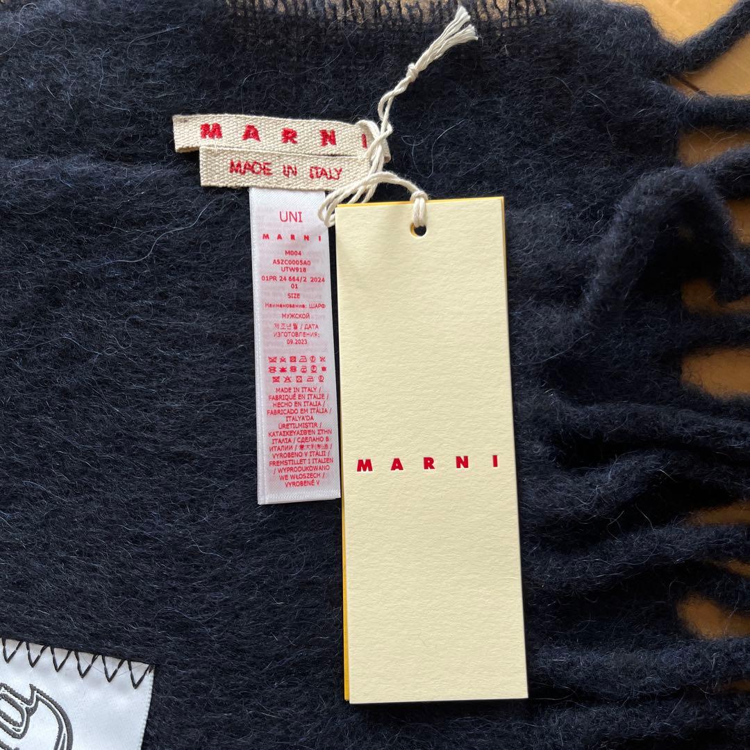 承*求様 MARNI マルニ モヘア マフラー メンズ ユニセックス