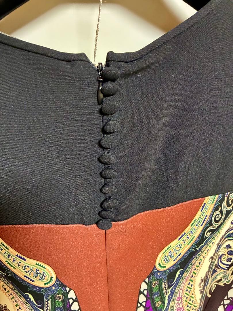 エトロ　フレアスカート　ワンピース　美品　クリスマスにも！