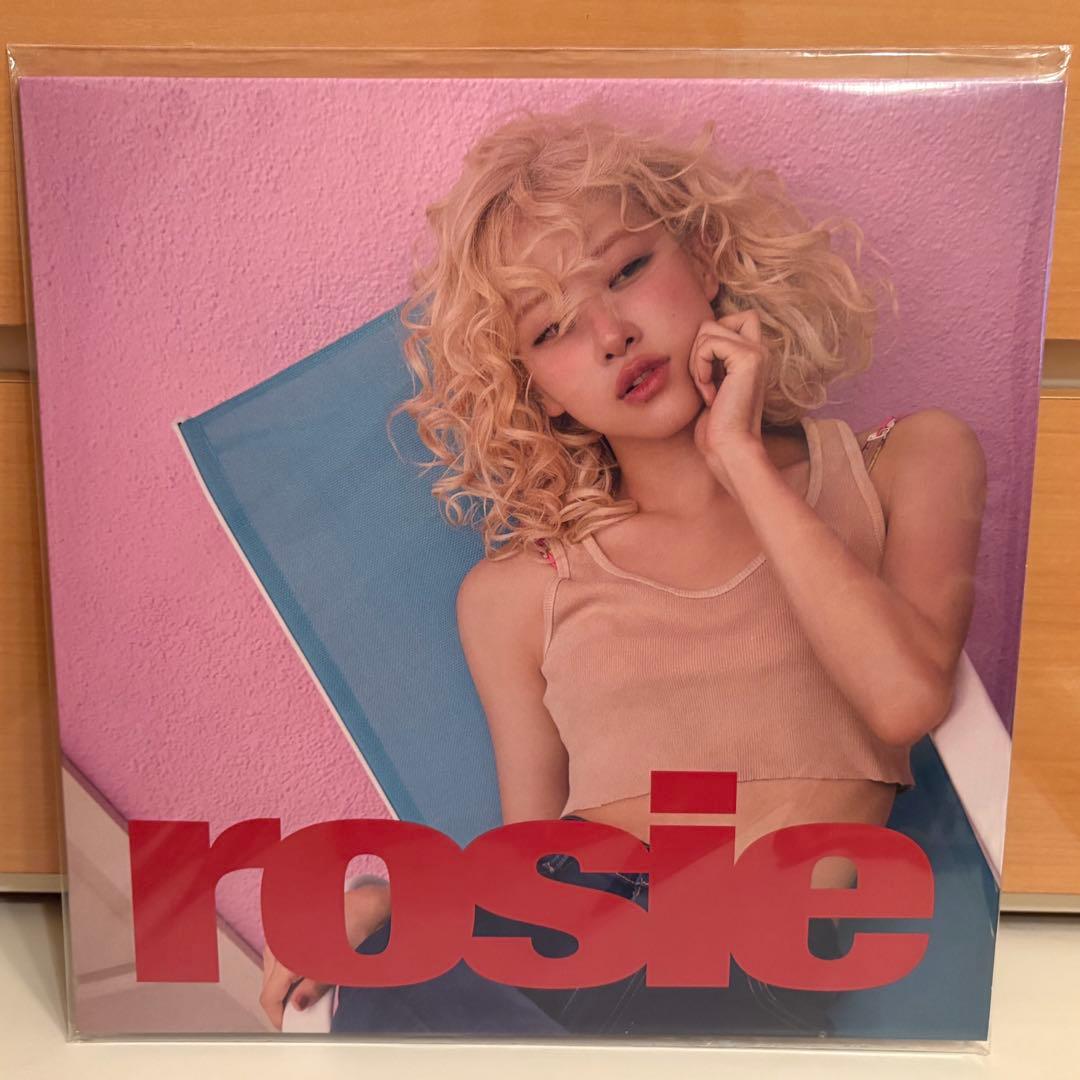 BLACKPINK ROSE ROSIE VINYL CLEAR LP レコード